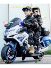 2 Seater Kids Police Bike - Image 3
