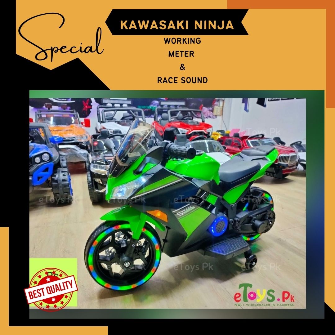 Read more about the article Kawasaki Ninja Kids Bike | Ride On | Chargeable