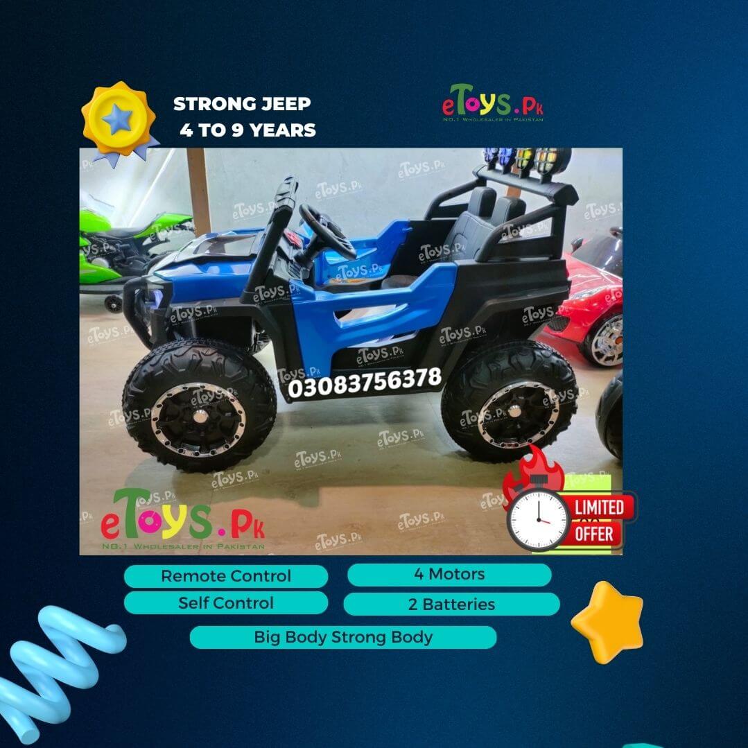 Read more about the article Kids Electric Jeep | Big Size Upto 10 Years