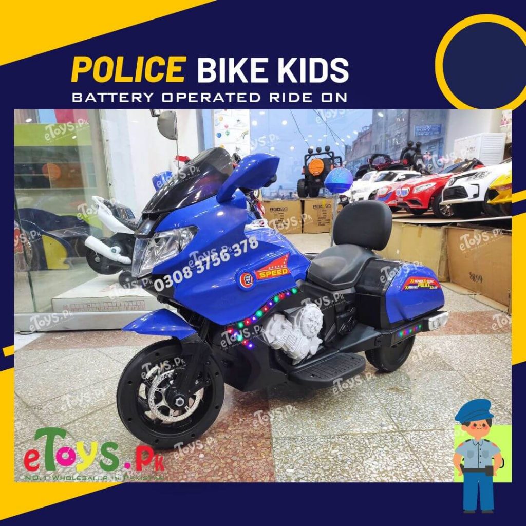 kids police bike