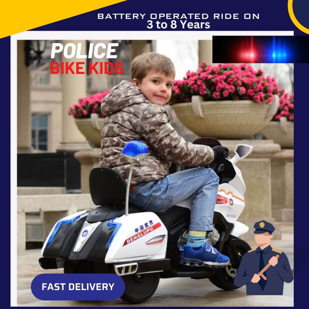 Read more about the article Kids Police Bike | Best Electric Bike | Big Size
