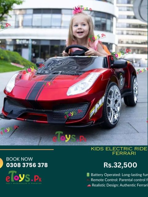 Ferrari-Ride-on-Car-with-Parental-Remote-Control