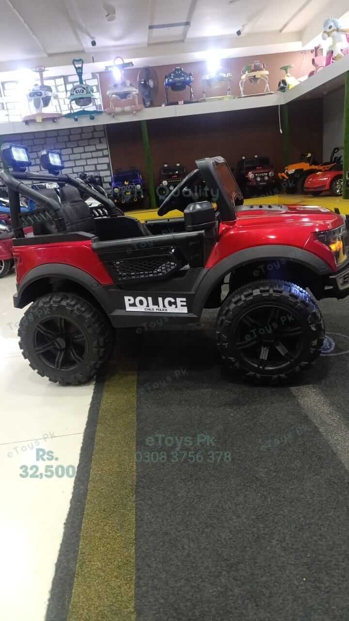Kids Poilce Jeep 3 Kids Poilce Jeep - Image 2