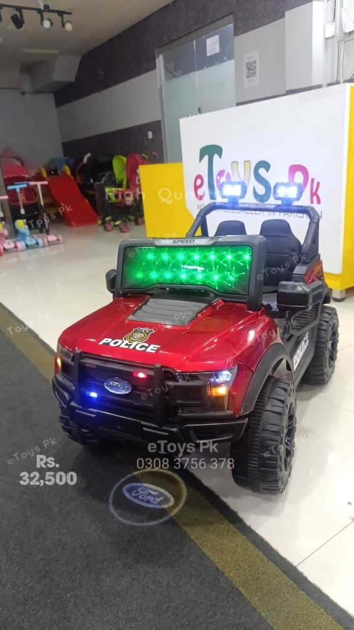 Kids Poilce Jeep 5 Kids Poilce Jeep - Image 4