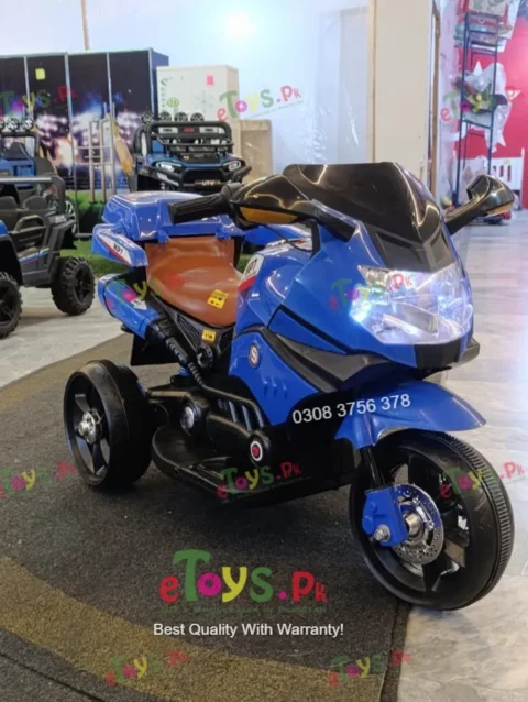 Kids Electric Bike HP7 Blue 12V in Pakistan