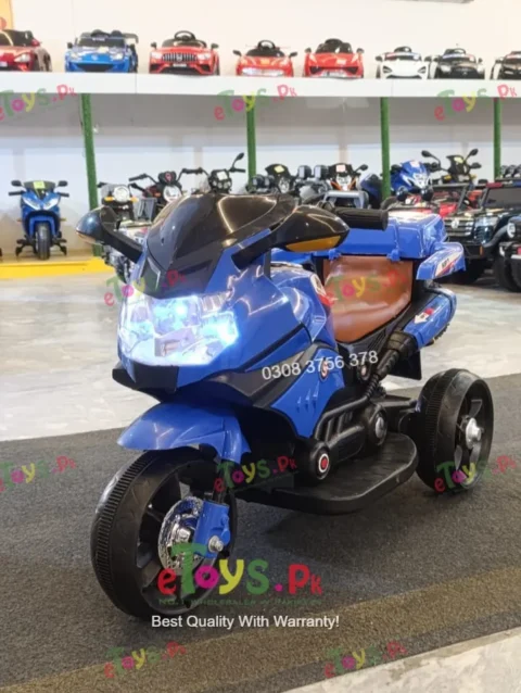 HP7 Kids Electric Motorcycle Front LED Lights