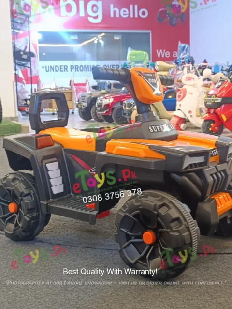 4 Wheel Kids Ride On Mini Quad Bike Side Profile