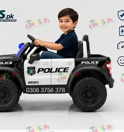 police ride on pickup jeep dala for kids side view