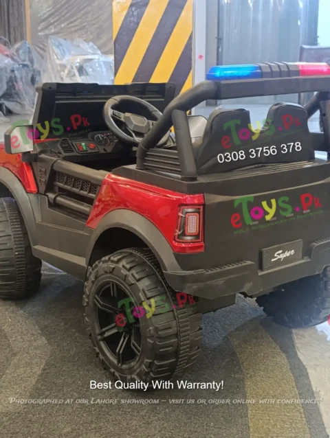 Super Rolls Royce Kids Jeep Side View Off Road Tyres